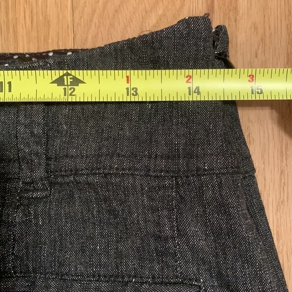 BEBE Dark Wash Denim Mini Jean Skirt With Pockets Women’s 10